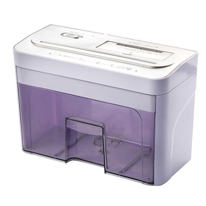 Kleine desktop papiervernietiger